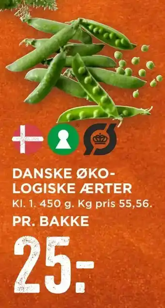 MENY Danske øko­logiske ærter tilbud