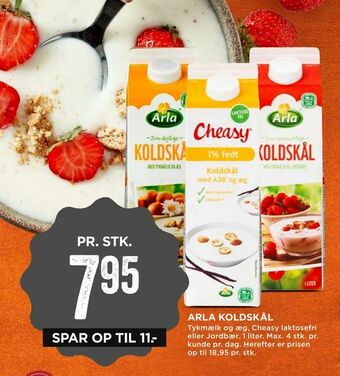 MENY Arla koldskål tilbud