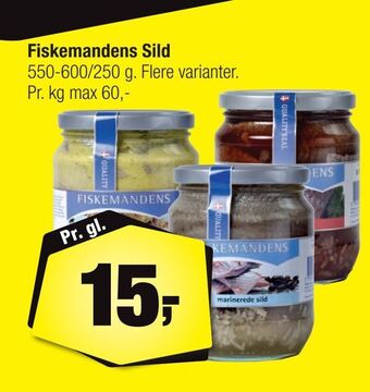 Calle Fiskemandens sild tilbud