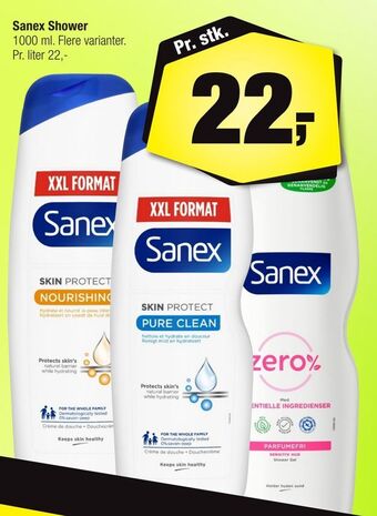 Calle Sanex shower tilbud
