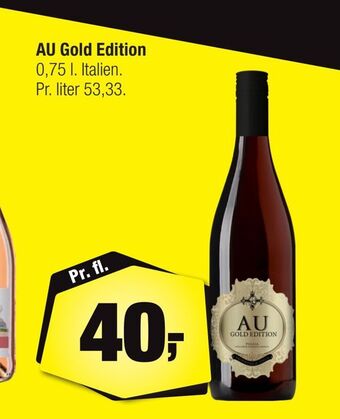 Calle Au gold edition tilbud