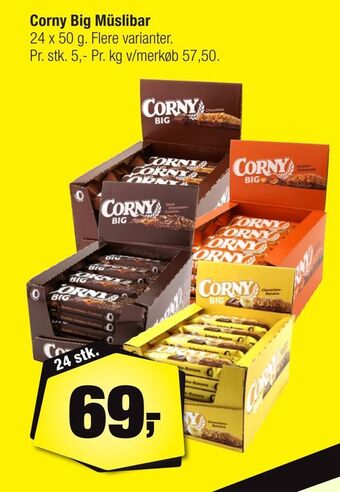 Calle Corny big müslibar tilbud