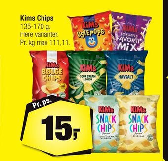 Calle Kims chips tilbud