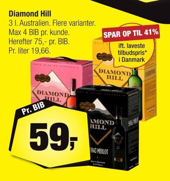 Calle Diamond hill tilbud