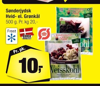 Calle Sønderjydsk hvid- el. grønkål tilbud