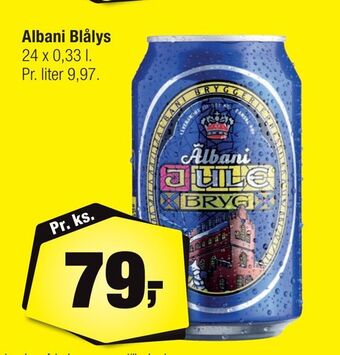 Calle Albani blålys tilbud