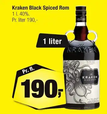 Calle Kraken black spiced rom tilbud