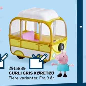 Gurli gris køretøj