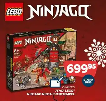 Legekæden 71767 lego ® ninjago ninja-dojotempel tilbud