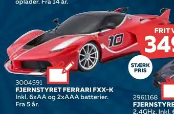 Fjernstyret ferrari fxx-k