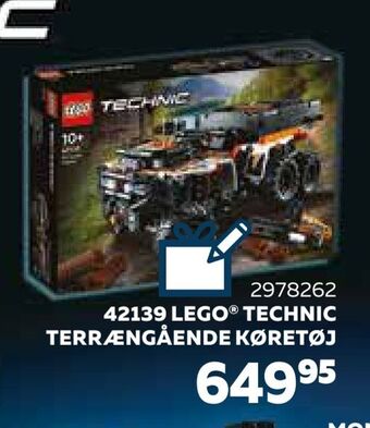 Legekæden 42139 lego ® technic terrængående køretøj tilbud