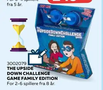 Legekæden The upside down challenge game family edition tilbud