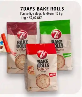 Scandinavian Park 7days bake rolls tilbud