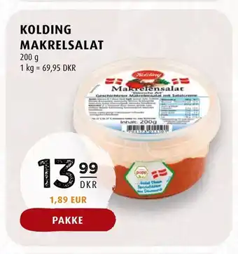 Scandinavian Park Kolding makrelsalat tilbud