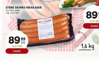 Scandinavian Park Store skinke-krakauer tilbud