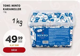 Scandinavian Park Toms minto karameller tilbud