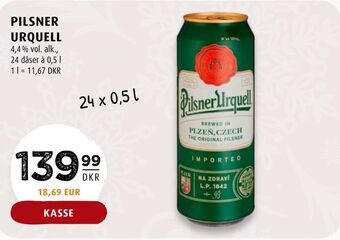 Scandinavian Park Pilsner urquell tilbud