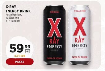 X-ray energy drink