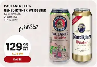 Scandinavian Park Paulaner eller benediktiner weissbier tilbud