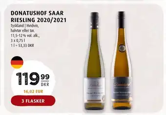 Donatushof saar riesling 2020/2021