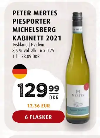 Scandinavian Park Peter mertes piesporter michelsberg kabinett 2021 tilbud