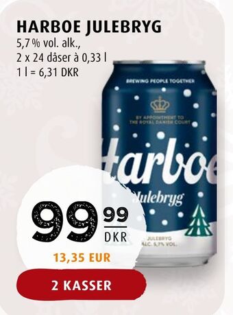 Scandinavian Park Harboe julebryg tilbud