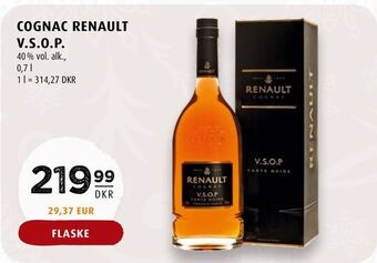 Scandinavian Park Cognac renault v.s.o.p tilbud