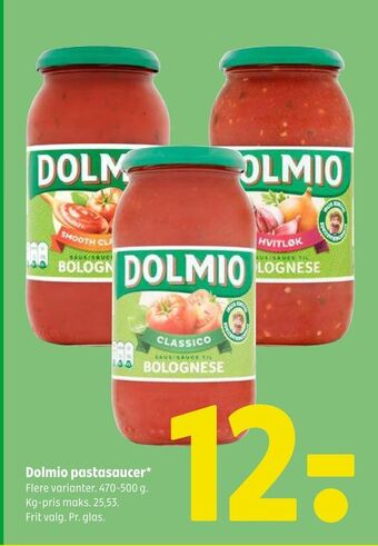 Dolmio pastasaucer