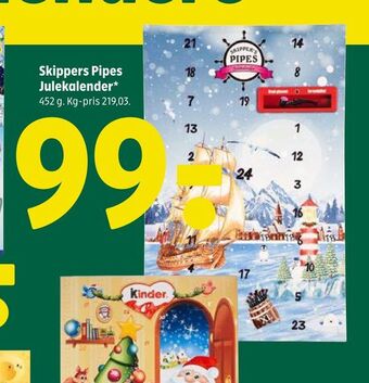 Skippers pipes julekalender