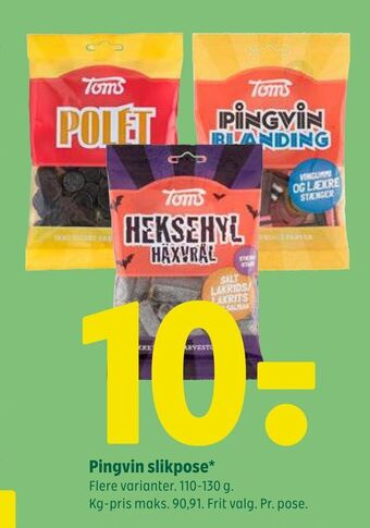 Coop 365 Pingvin slikpose tilbud