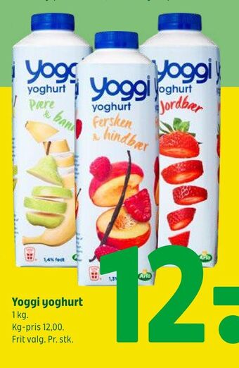 Coop 365 Yoggi yoghurt tilbud