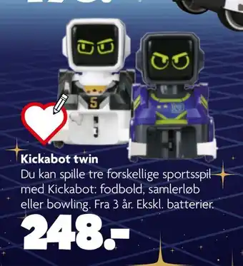 Kickabot twin