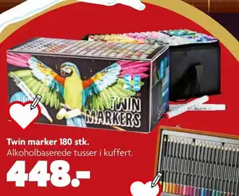 Fætter BR Twin marker 180 stk tilbud