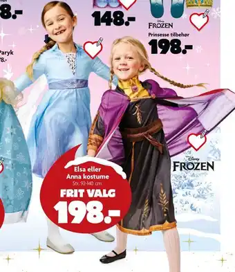 Elsa eller anna kostume
