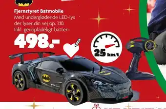 Fætter BR Fjernstyret batmobile tilbud