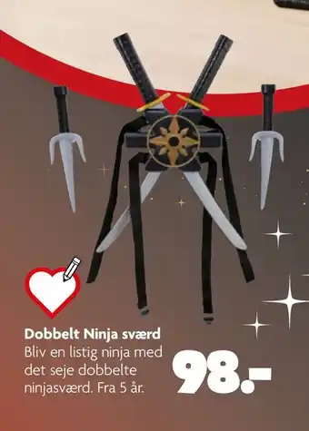 Fætter BR Dobbelt ninja sværd tilbud