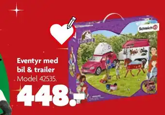 Fætter BR Eventyr med bil & trailer tilbud