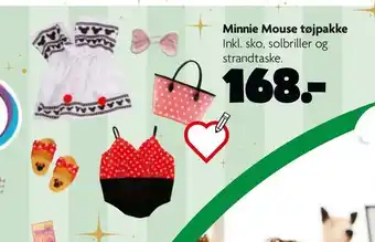 Fætter BR Minnie mouse tøjpakke tilbud