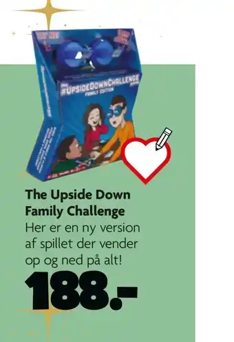 Fætter BR The upside down family challenge tilbud
