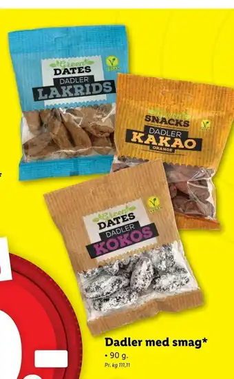 Lidl Dadler med smag tilbud