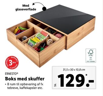 Lidl Boks med skuffer tilbud