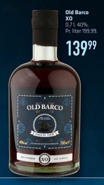 Fleggaard Old barco xo tilbud