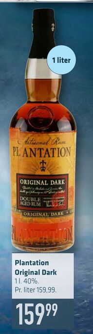 Fleggaard Plantation original dark tilbud