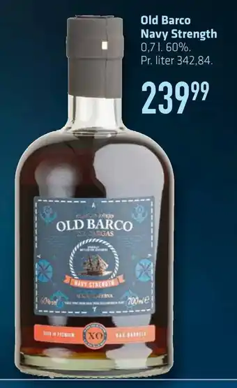 Fleggaard Old barco navy strength tilbud