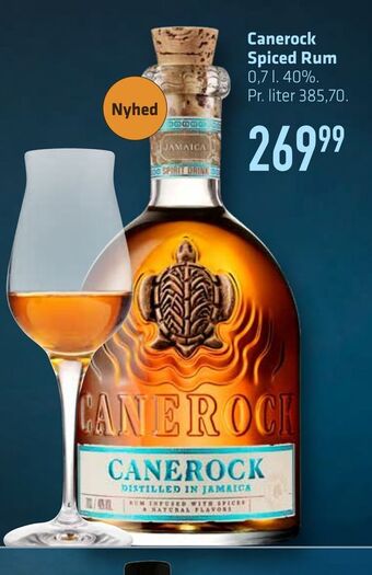 Fleggaard Canerock spiced rum tilbud