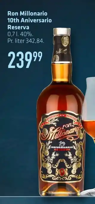 Fleggaard Ron millonario 10th aniversario reserva tilbud