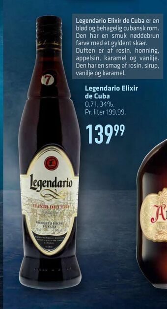 Legendario elixir de cuba