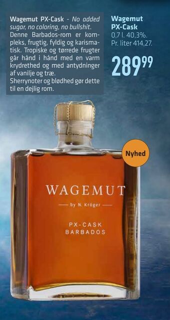 Wagemut px-cask