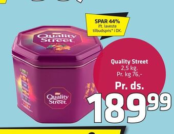 Fleggaard Quality street tilbud