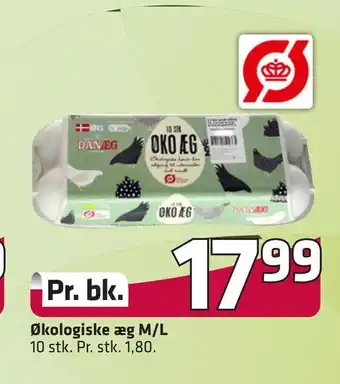 Fleggaard Økologiske æg m/l tilbud